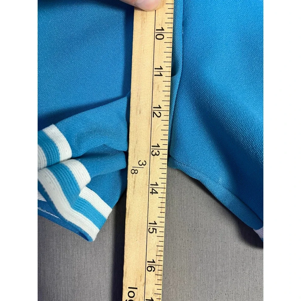 Vintage Sports Belle Two Piece School Athletic Set XL Blue Polyester EUC